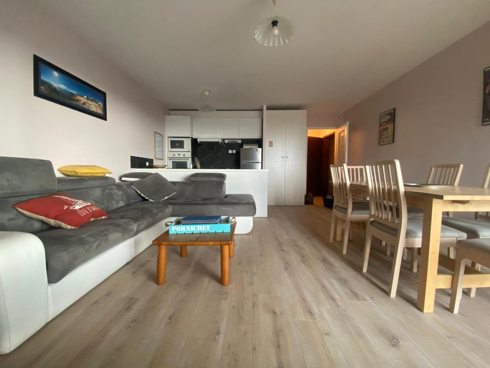 Appartement T3 - 4 Personnes - Face Ocean - Thalasso ポミシェ エクステリア 写真